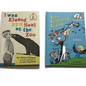 Vintage kid’s books Random House Beginner Books.